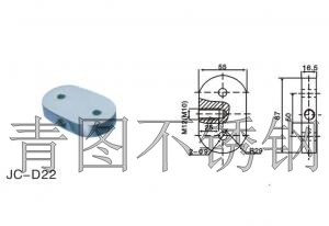 不锈钢扶手驳接件