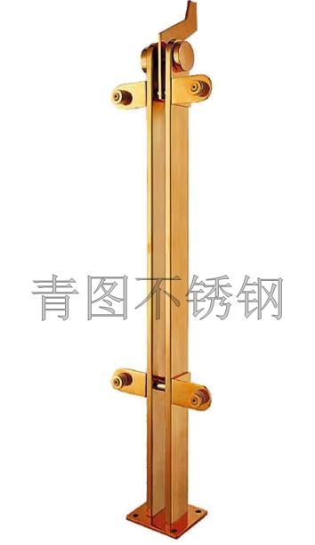 不锈钢钛金立柱
