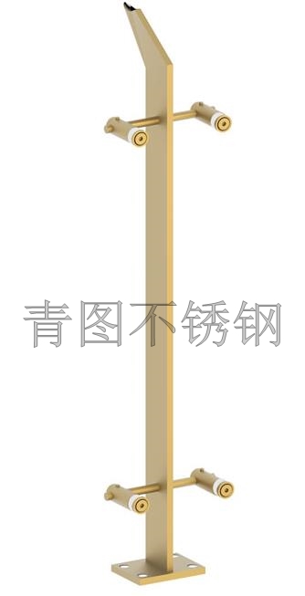 不锈钢钛金立柱