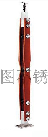 不锈钢夹木立柱