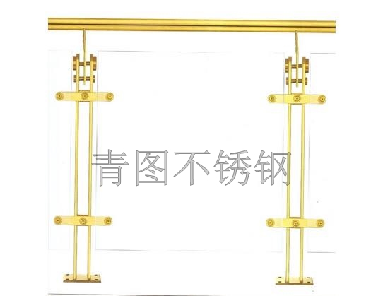 不锈钢钛金立柱