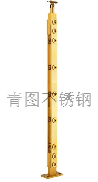 不锈钢钛金立柱