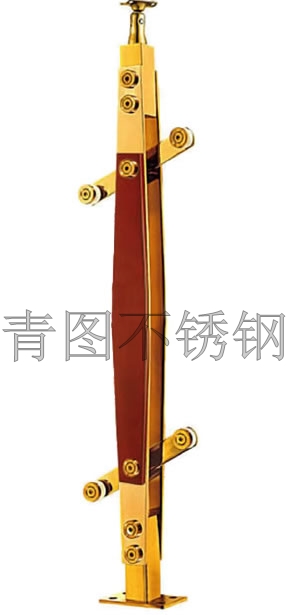 不锈钢钛金立柱