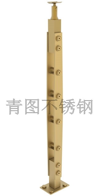 不锈钢钛金立柱