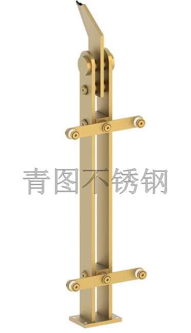 不锈钢钛金立柱