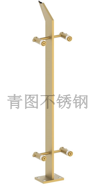 不锈钢钛金立柱