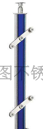 不锈钢夹木立柱